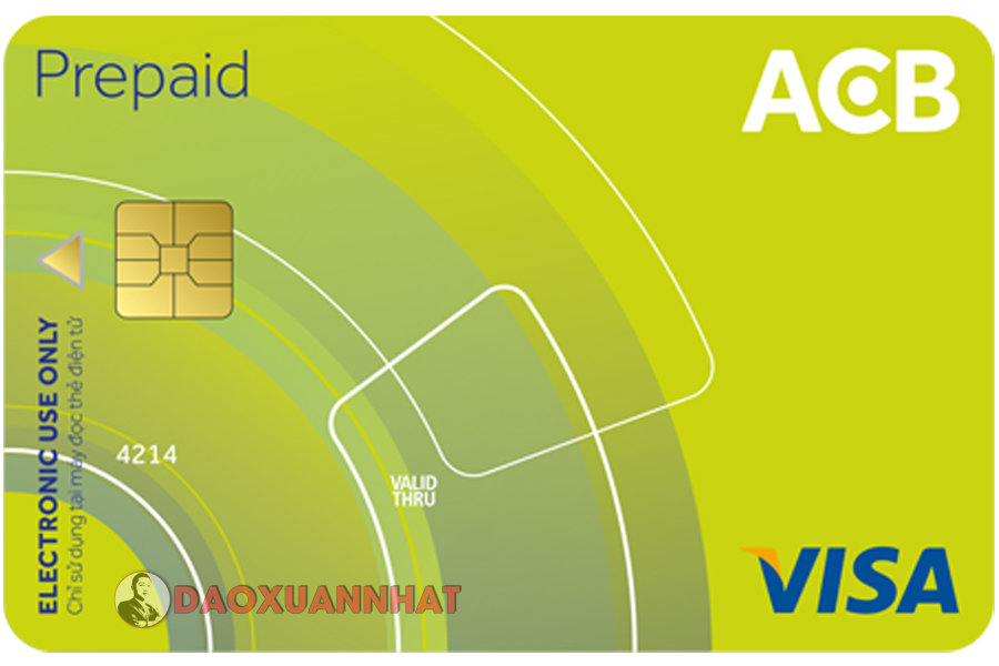 Thẻ Visa ACB