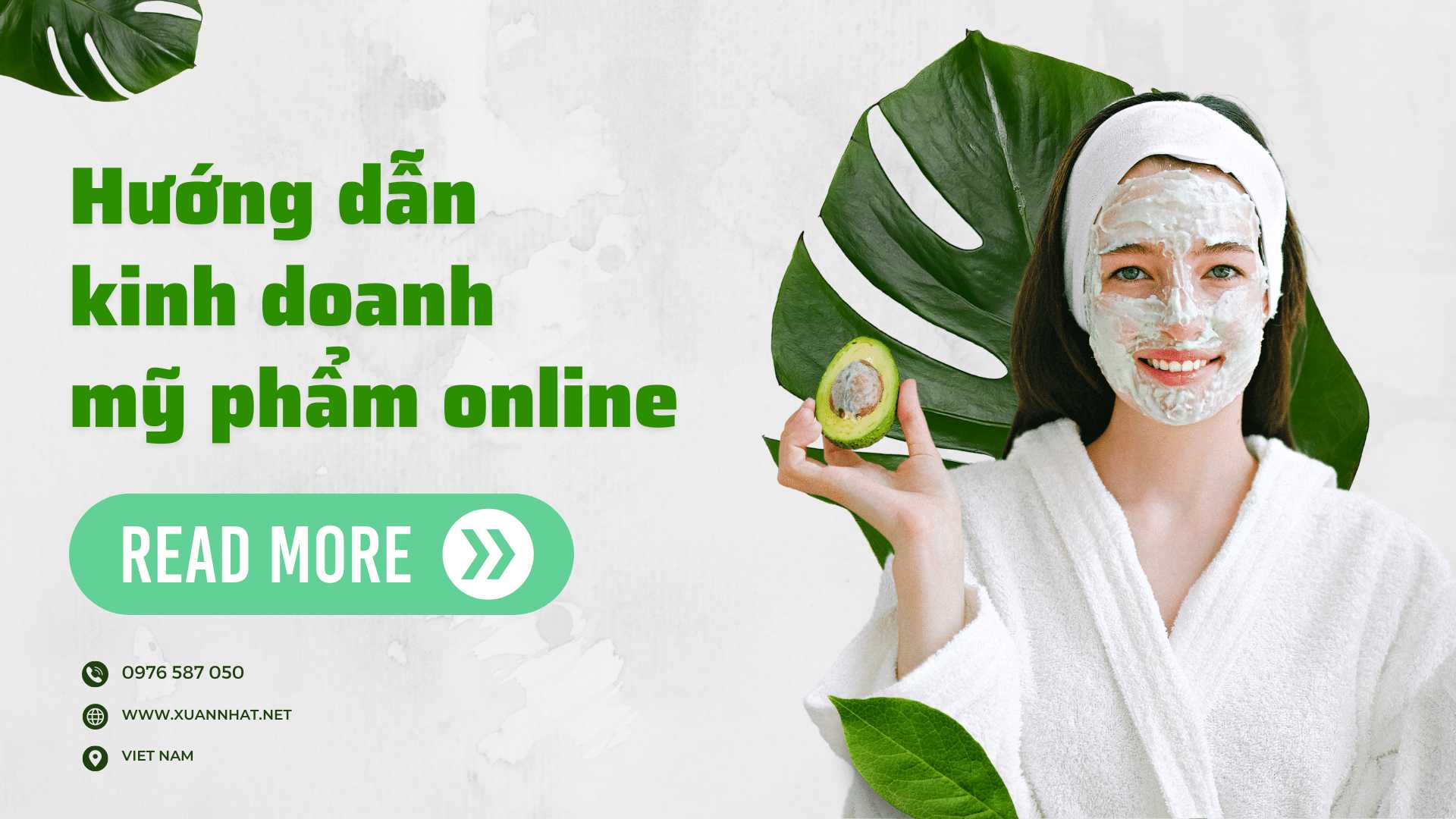 Hướng dẫn kinh doanh mỹ phẩm online