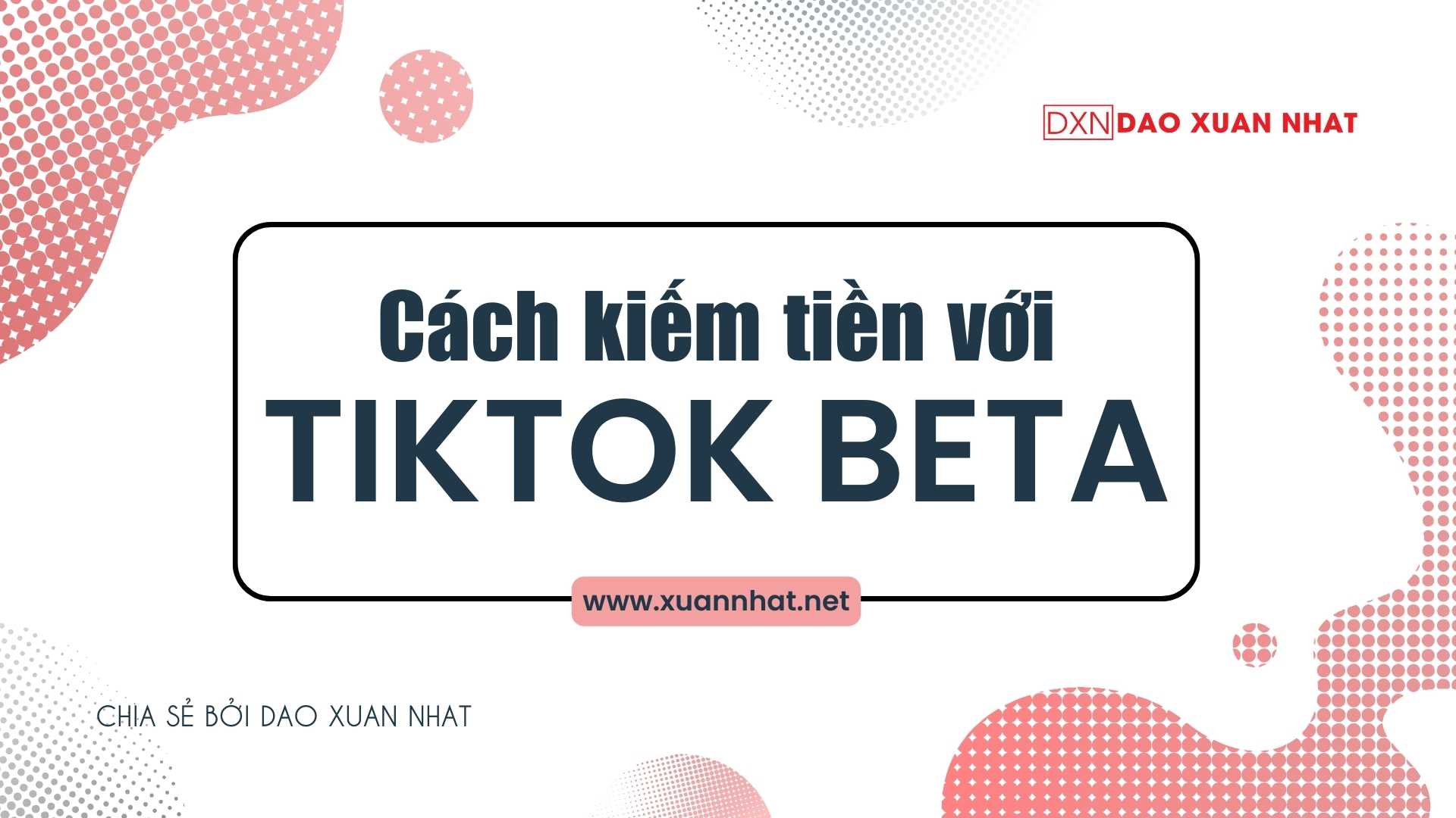 Cách kiếm tiền với TikTok Beta mới nhất