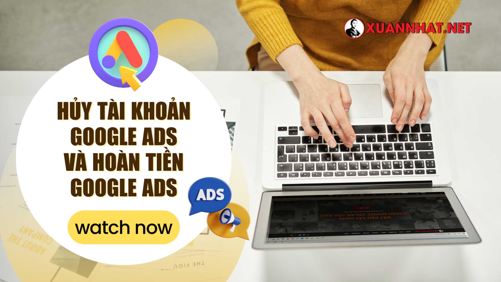 Cách hủy tài khoản Google Ads
